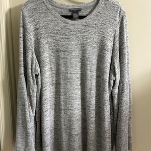 Heather Grey Tunic Top